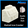 RETAIL ICE BOX ~ ICE COOLER MACHINE O Scale 1:48 - LEER POLAR Bag Chest Block
