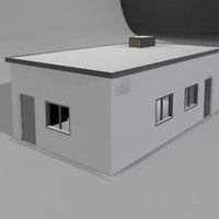 Small Yard Office or Commercial Job Site Office "Easy Build"