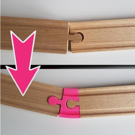 Problem Solved! (3) Pack of Wood Track Adapters