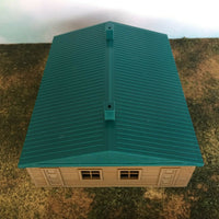 "The Outdoor Series" - Cabin #2 - Camping - Modeled in Color - N Scale 1:160
