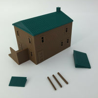 "The Outdoor Series" - Cabin #3 - Camping - Modeled in Color - N Scale 1:160