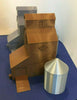 FARM Set Cluster (2) Grain Elevator Buildings (5) Grain Silos - N Scale 1:160