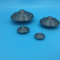 UFO Flying Saucer Alien Space Ship - S Scale 1:64 - Retro or Classic Style