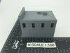 20th Century Art Deco Store with Upstairs Apartment Building - N Scale 1:160 3D