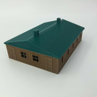 "The Outdoor Series" - Cabin #2 - Camping - Modeled in Color - Z Scale 1:220