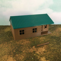 "The Outdoor Series" - Cabin #6 - Camping - Modeled in Color  HO Scale 1:87  3D