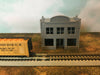20th Century Town City OVAL TOP 2 Story Building- N Scale 1:160 3D Printed Model