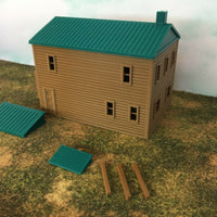 "The Outdoor Series" - Cabin #3 - Camping - Modeled in Color  S Scale 1:64