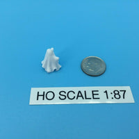 GHOST Figure - HO Scale 1:87 "The Ghost of Boxcar Willie" - Halloween NEW Design