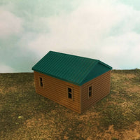 "The Outdoor Series" - Cabin #7 - Camping - Modeled in Color  HO Scale 1:87  3D