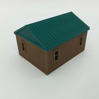 "The Outdoor Series" - Cabin #7 - Camping  Modeled in Color Z Scale 1:220 USA 3D