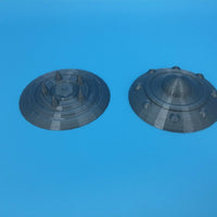 UFO Flying Saucer Alien Space Ship - O Scale 1:48 - Retro or Classic Style