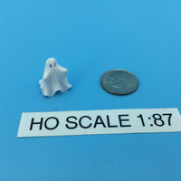GHOST Figure - HO Scale 1:87 "The Ghost of Boxcar Willie" - Halloween NEW Design