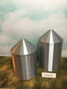 (2) GRAIN SILO SET - S Scale 1:64 - No Assembly Required - FARM Cluster