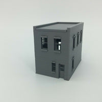 20th Century City Town MICRO SALOON or Office Building - Z Scale 1:220 3D Model