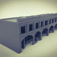 The Toad City Building T Gauge 1:450 Scale Detailed Design Open Windows