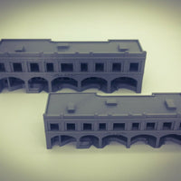 The Toad City Building T Gauge 1:450 Scale Detailed Design Open Windows