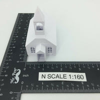 " Small Town Church " Urban City Building - N Scale 1:160 - No Assembly! Chapel