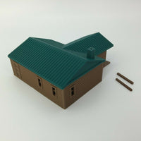 "The Outdoor Series" - Cabin #4 - Camping - Modeled in Color  HO Scale 1:87