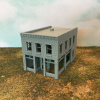 20th Century City Town SALOON or Office Building - N Scale 1:160 - 3D Model USA