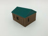 "The Outdoor Series" - Cabin #7 - Camping  Modeled in Color Z Scale 1:220 USA 3D