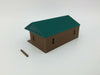 "The Outdoor Series" - Cabin #6 - Camping - Modeled in Color  S Scale 1:64
