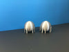 (2) High Pressure Natural Gas Propane Tanks - N Scale 1:160 - Metallic Silver