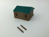 "The Outdoor Series" - Cabin #5 - Camping - Modeled in Color  S Scale 1:64  3D