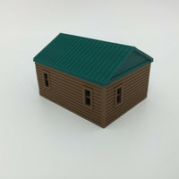 "The Outdoor Series" - Cabin #7 - Camping - Modeled in Color  S Scale 1:64  3D