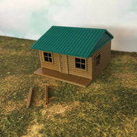 "The Outdoor Series" - Cabin #5 - Camping - Modeled in Color - N Scale 1:160  3D