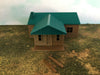 "The Outdoor Series" - Cabin #4 - Camping - Modeled in Color  HO Scale 1:87