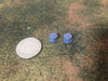 (2) Small FUEL TANKS - T Gauge 1:450 Scale - Tank Fully Assembled!