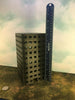 10 Story APARTMENTS or OFFICES City Building N Scale 1:160 No Assembly Required!