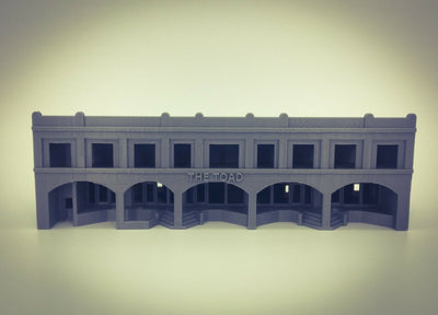 The Toad City Building N Scale 1:160 Improved Fine Detail Design Open Windows