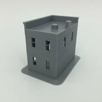 20th Century Town City CORNER MARKET Building - N Scale 1:160 - 3D Printed Model