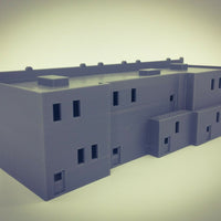 The Toad City Building T Gauge 1:450 Scale Detailed Design Open Windows