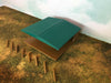 "The Outdoor Series"  Large Shelter - Camping Modeled in Color Z Scale 1:220