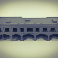 The Toad City Building T Gauge 1:450 Scale Detailed Design Open Windows