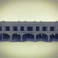 The Toad City Building T Gauge 1:450 Scale Detailed Design Open Windows