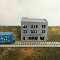 " American Apparel - HOLLOW " Urban City Building - Z Scale - 1:220 Office USA!