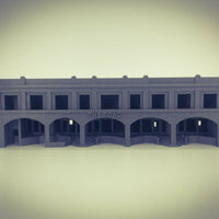 The Toad City Building T Gauge 1:450 Scale Detailed Design Open Windows