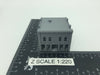 20th Century City BLOCK TOWN SHOP 2 Story Building - Z Scale 1:220 - 3D Model