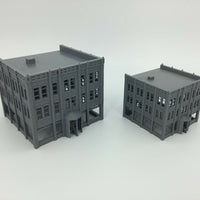 20th Century Multi Floor HOTEL or Office Building - Z Scale 1:220 - 3D Model USA
