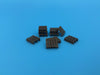 10 pc Brown PALLET Set - HO Scale - 1:87 - Pallets - Made in the USA!