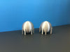 (2) High Pressure Natural Gas Propane Tanks - N Scale 1:160 - Metallic Silver