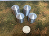 (4) Grain Silos ZZ Scale 1:300 - Rare Scale Models - Farm Silo Cluster