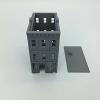 20th Century 3 Story ART DECO Building - Z Scale 1:220 - 3D PRINTED Model USA