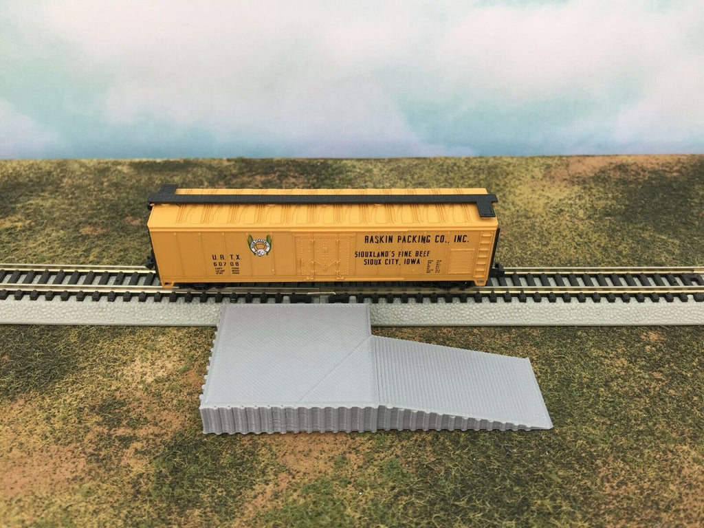 Loading Platform Dock with Ramp - N Scale 1:160 - No Assembly Required ...