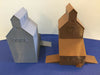 FARM Set Cluster (2) Grain Elevator Buildings (5) Grain Silos - N Scale 1:160