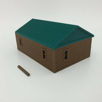 "The Outdoor Series" - Cabin #6 - Camping - Modeled in Color - N Scale 1:160  3D